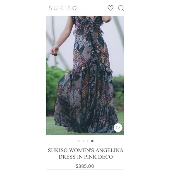NWT Sukiso Angelina Dress XXL - Picture 4 of 10